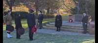 Act of Remembrance at 51 Highland Brigade Memorial 11 November 2023
